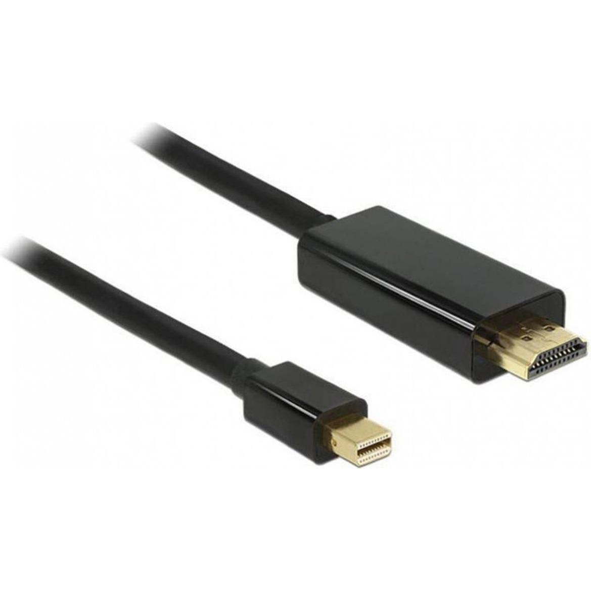 Delock Mini DisplayPort — HDMI (Typ A) (2 m, DisplayPort, HDMI), Video Kabel