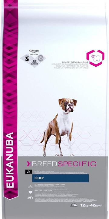 Produktbild Eukanuba Breed Boxer (Adult, 1 Stk., 12000 g)