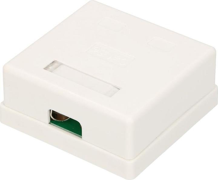 Image du produit Extralink | Prise murale | 2x RJ45 KAT5E STP