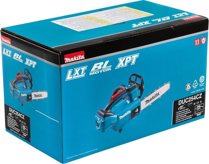 Actual product image Makita DUC254CZ (Battery chain saw)