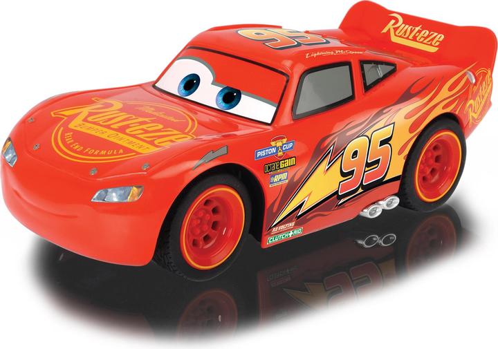 Actual product image Dickie RC Turbo Racer Lightning McQueen