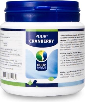 Puur Natuur Canneberge (90 pcs, 74 g)