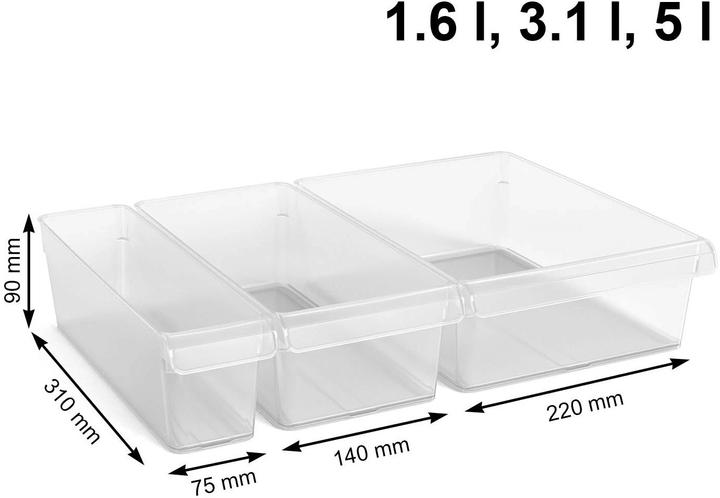 Image du produit Rotho Organiseur de réfrigérateur Loft 3