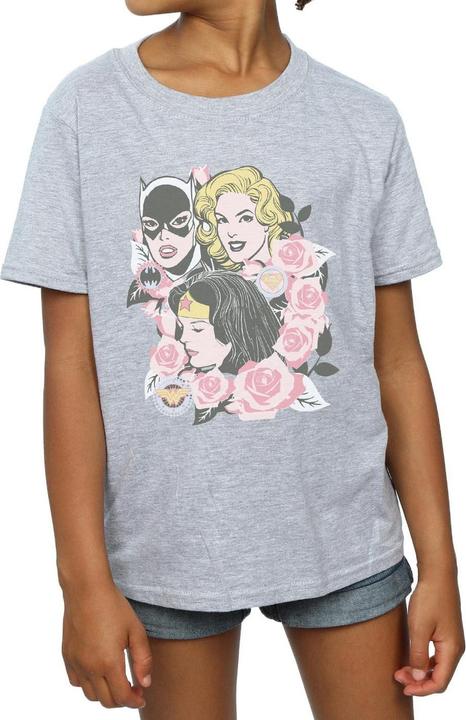 Produktbild Super Powers Floral Frame TShirt Mädchen (152, 158)