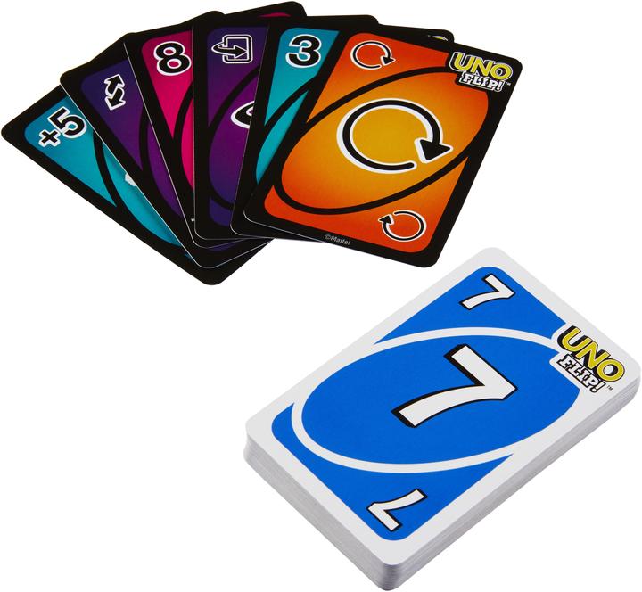 Produktbild Mattel Games Uno Flip (Multilingual)