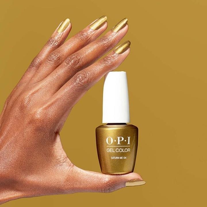 Immagine prodotto OPI Gelcolor Smalto Gel Opaco Finitura Metallica Polimerizzazione UV