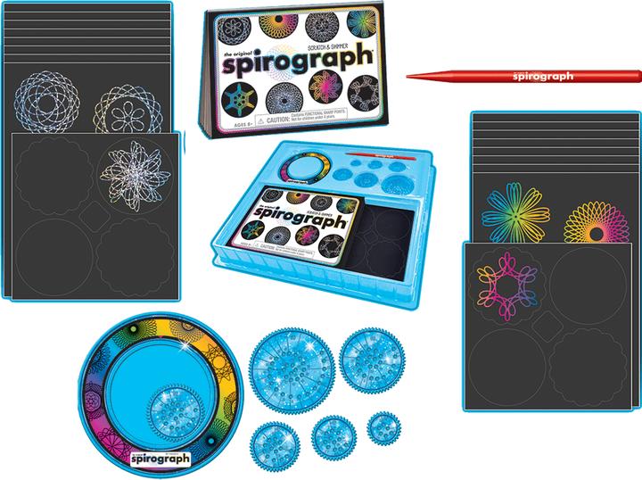 Produktbild Sheny Spirograph Scratch & Shimmer