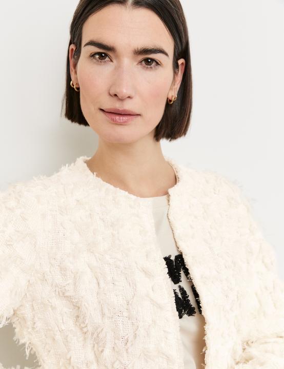 Immagine prodotto Gerry Weber Giacca blazer con frange Blazer a maniche lunghe foderato