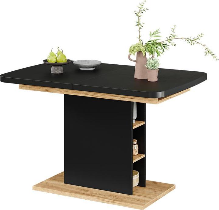 Produktbild Vicco Esszimmertisch Fenaro mit offenen Fächern (120 x 120 x 77.30 cm)