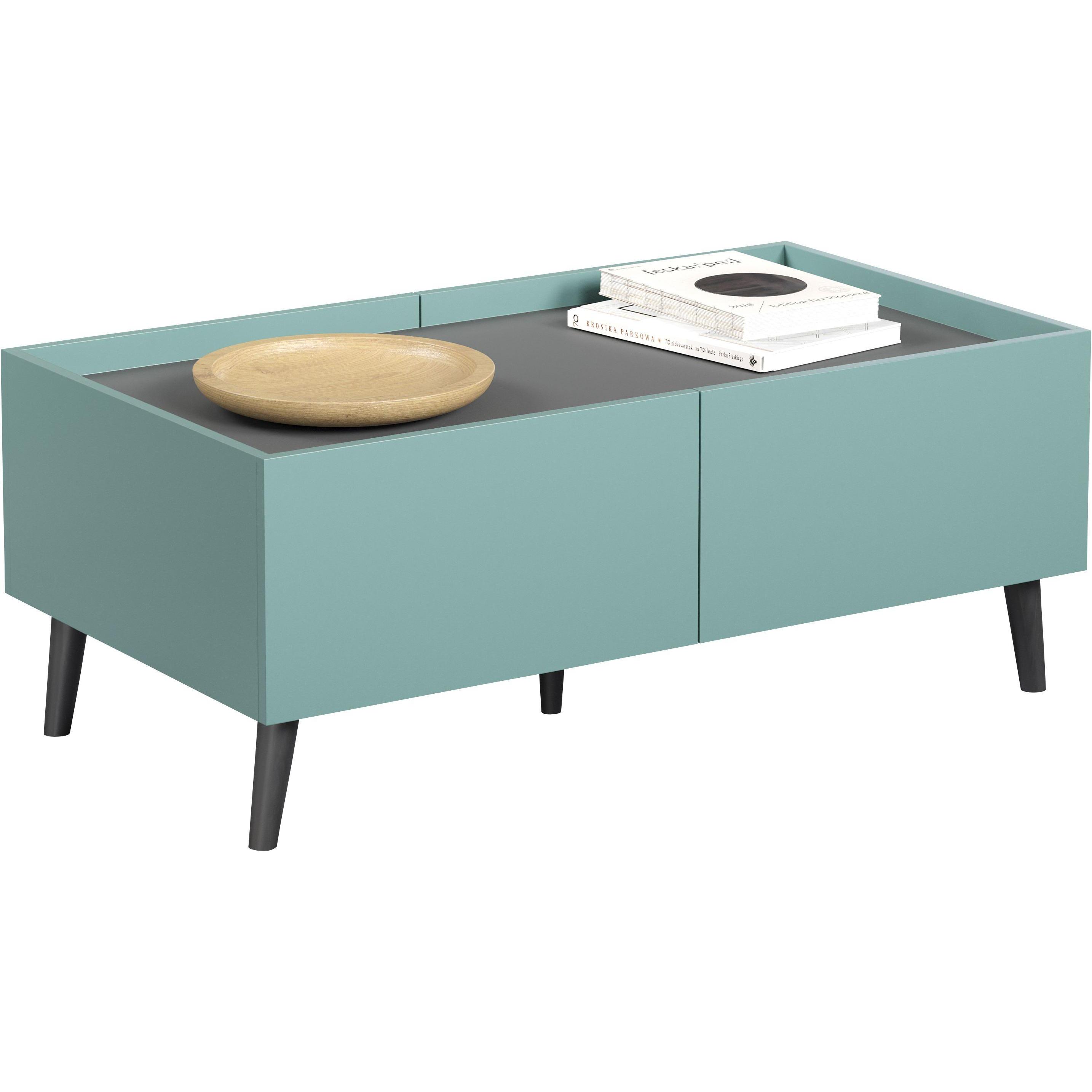 Thumbnail - Trendteam, Couchtisch + Beistelltisch, Meltonwo (110 x 60 x 44 cm)