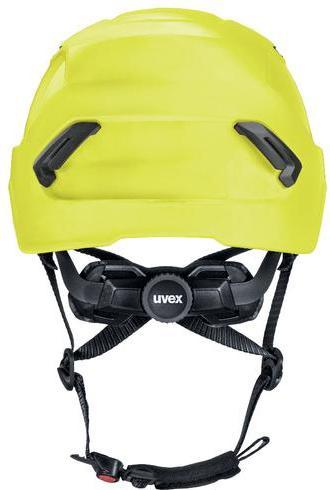 Actual product image Uvex Safety Safety helmet pronamic alpine 9735130 yellow with vents (51 - 63 cm)