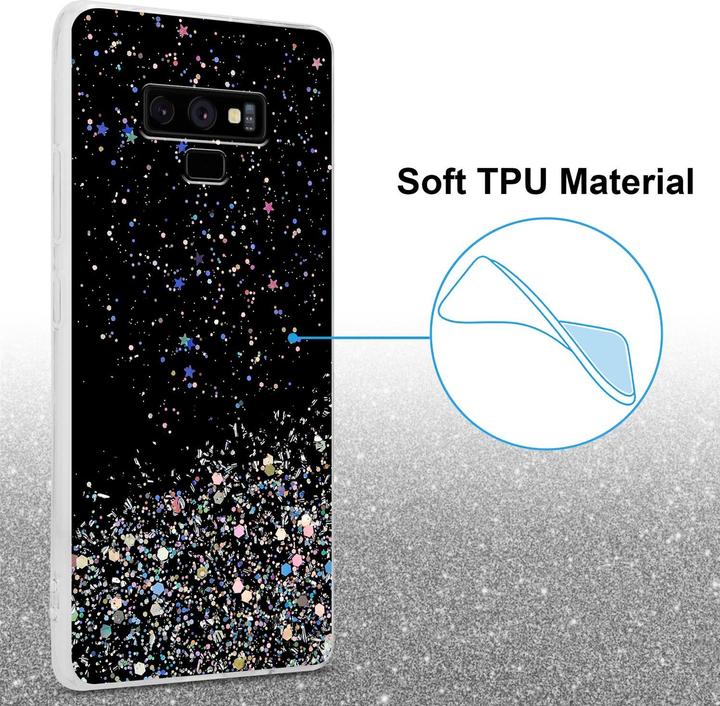 Produktbild Cadorabo TPU Cover funkelnder Glitter (Samsung Galaxy Note 9)