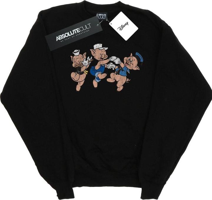 Produktbild Disney Three Little Pigs Having Fun Sweatshirt (3XL)