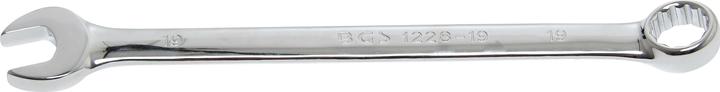 Produktbild BGS Maul-Ringschlüssel extra lang SW 19 mm (19 mm)