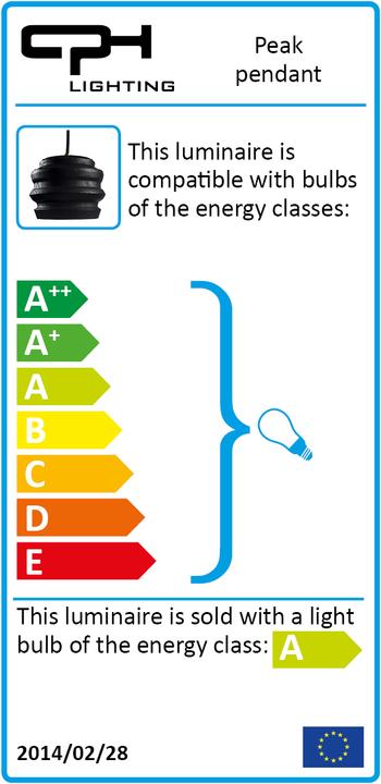 Energie-Label CPH Lightning Peak (GU10)