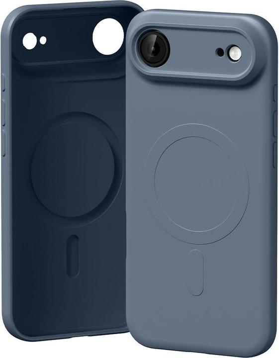 Produktbild Semi-Silicone MagSafe case for iPhone 17 Air sierra blue (Apple iPhone Air)