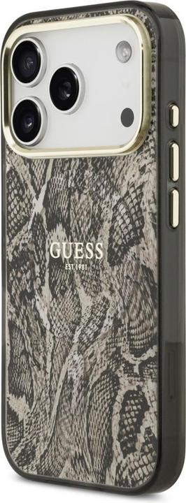 Actual product image Guess - Python Pattern MagSafe (GUHMP17LHIMPYGW) - iPhone 17 Pro - Brown (Apple iPhone 17 Pro)