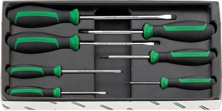 Productafbeelding Stahlwille 4691 SET DRALL SCHROEFDRIVERS Schroevendraaierset (Gleuf, Kruisgleuf)