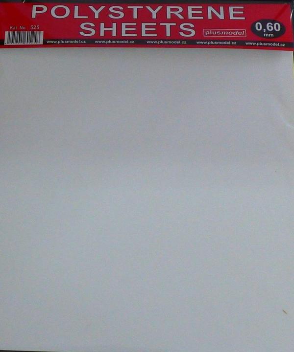 Productafbeelding Plus Model Polystyreenplaten 0,60 mm