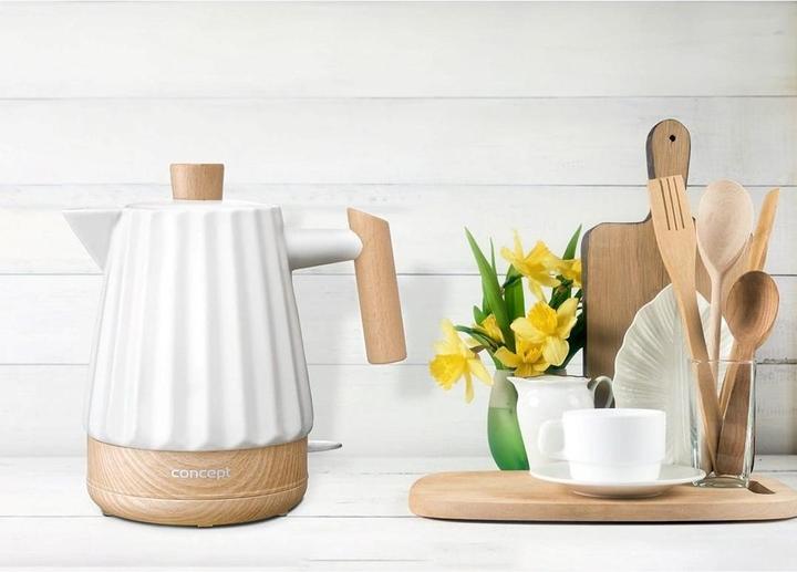 Image du produit Concept Czajnik elektryczny ceramiczny RK0090 biały (1.50 l)