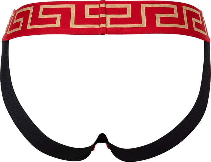 Image du produit Versace Underpants Jock Strap Jersey Topeka Bi-Stretch Cotton Organic New Logo (L, Une unité par pack)
