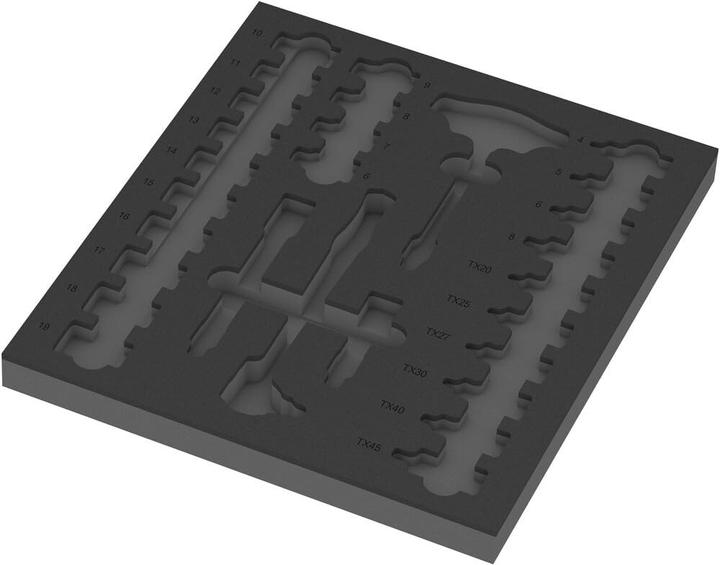 Actual product image Wera Foam insert 8007 B Cyclops VDE Set 1 9726