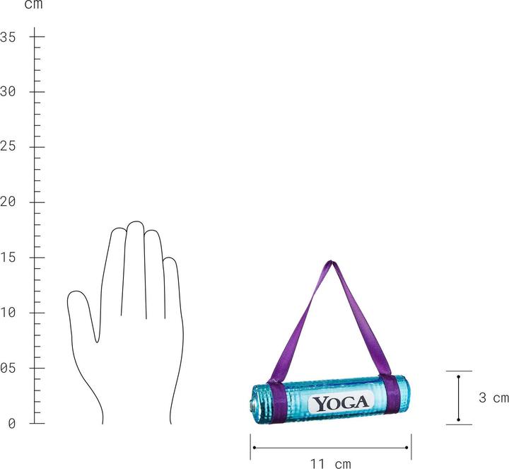 Actual product image home24 Yoga mat (1-part)