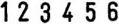 Produktbild Colop 15526050 S226 Green Line Nummernstempel (6 Ziffern 0 - 9, selbstfärbend, 22 x 4 mm) schwarz 81