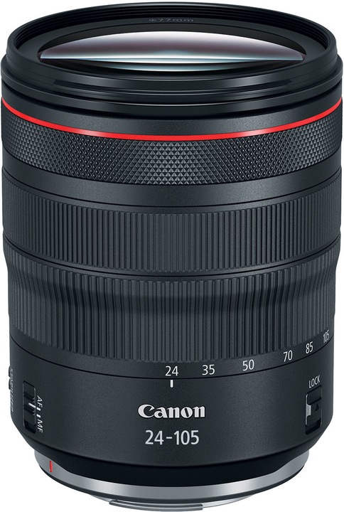 Actual product image Canon RF 24-105mm f/4L IS USM (EU) (Canon RF, full size)