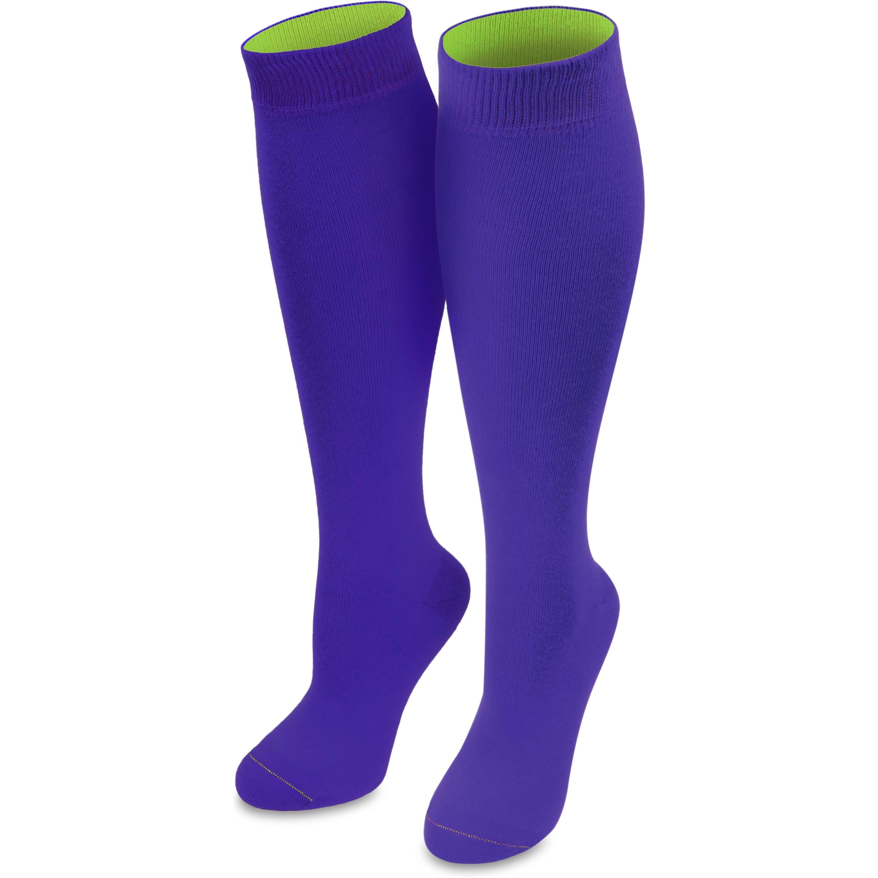 Normani, Herren, Socken, 1 Paar Kniestrümpfe Bi-Color, Blau, (Einzelpack, 47 - 50)