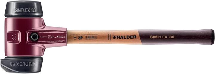 Halder SIMPLEX-Schonhammer mit TE-Gehäuse und Holzstiel