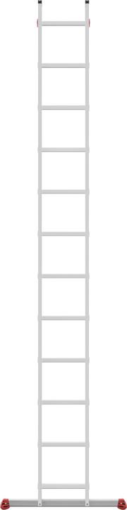 Actual product image Hailo S60 ProfiStep uno, aluminium single ladder, 12 rungs (Single ladder)