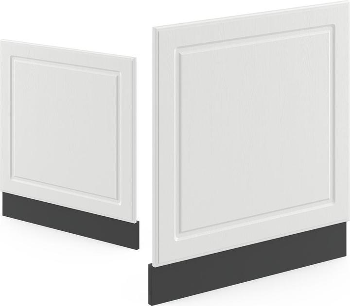 Anthrazit, Goldkraft Eiche, Weiss Landhaus