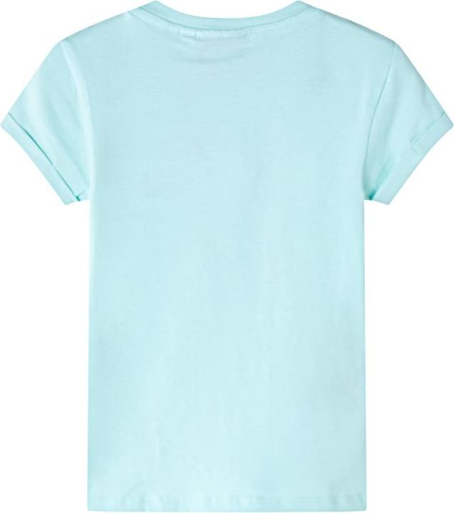 Immagine prodotto vidaXL T-shirt per bambini azzurro 104,Materiale: 95 % cotone. 5 (104)