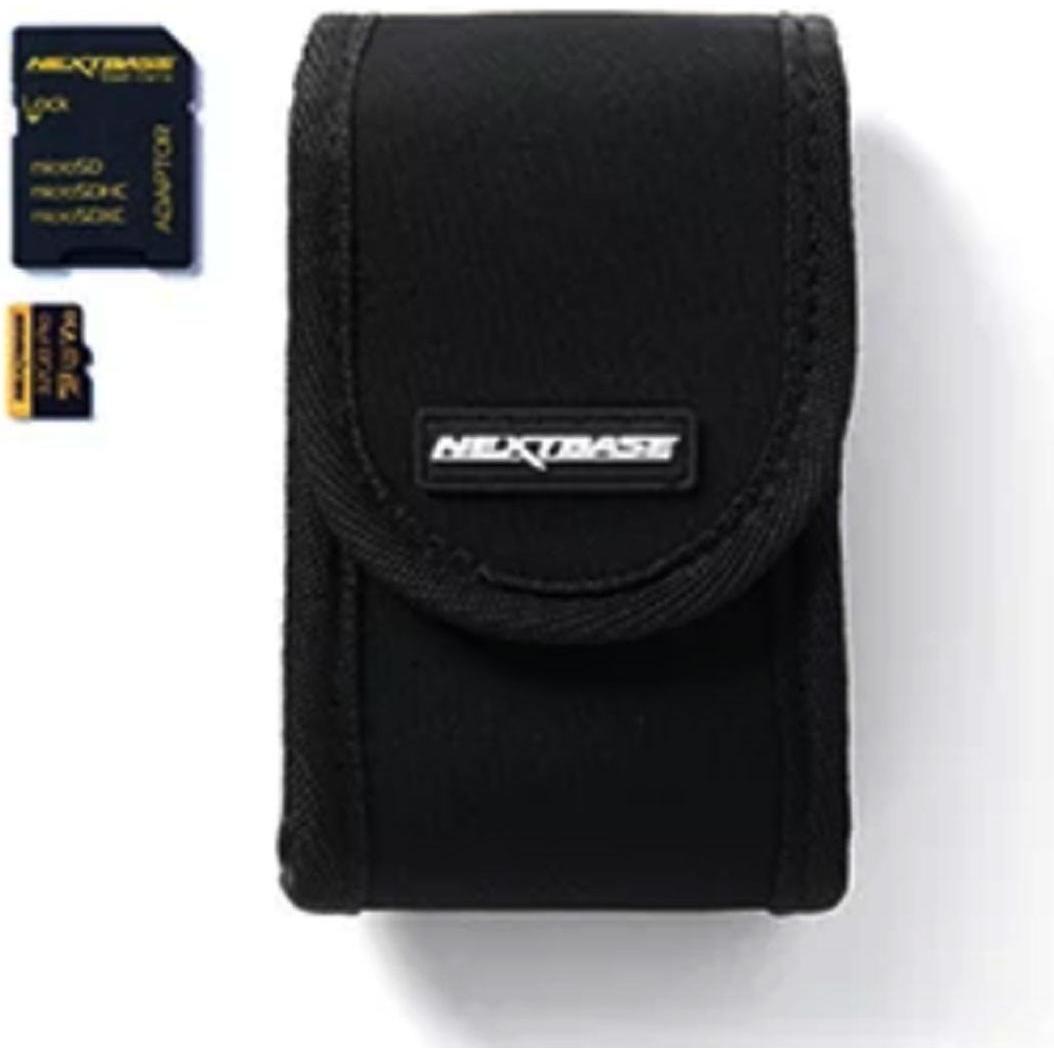 Nextbase Go Pack: custodia da trasporto, Accessori per dashcam, Nero