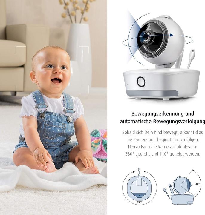 Produktbild Reer BabyCam XL (Babyphone mit Kamera, 300 m)