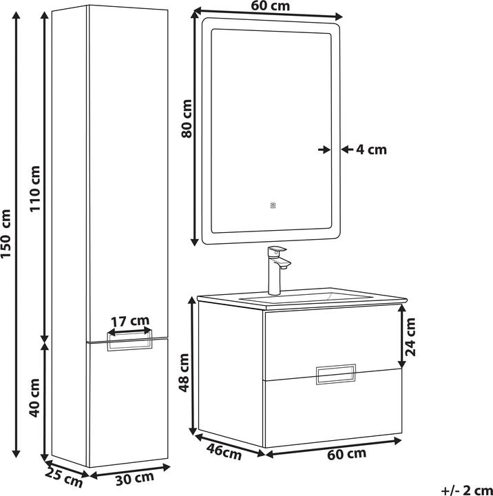 Produktbild Beliani Tudela