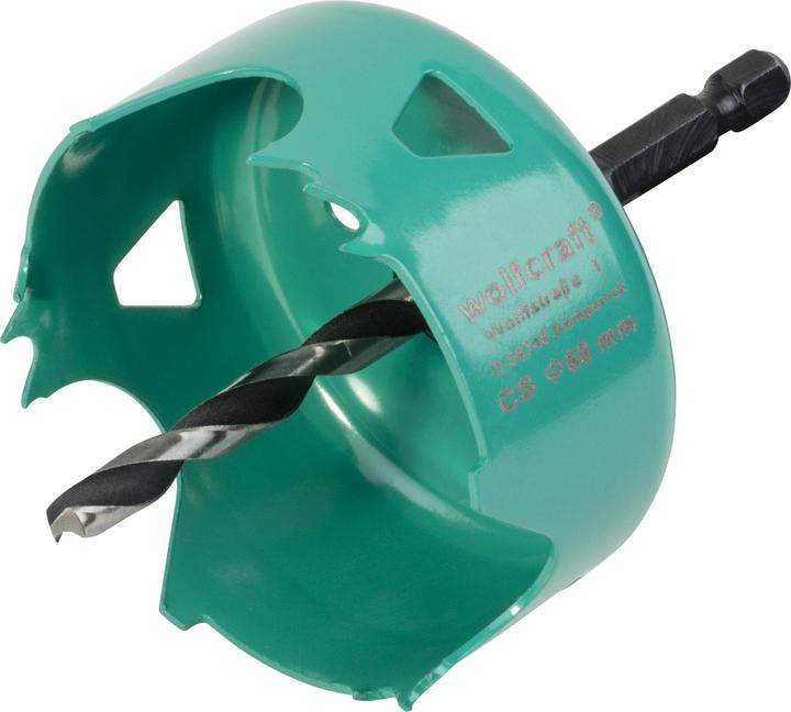 Produktbild wolfcraft wolfcraft 1 Carbonstahl-Lochsäge ø25mm (2.5 Zentimeter)
