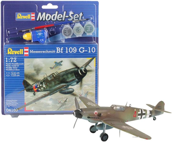 Actual product image Revell Model Set Messerschmitt Bf-109 Vliegtuig