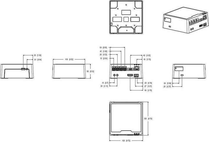 Produktbild Axis F9114-R Mk II Main Unit (3840 x 2160 Pixels)