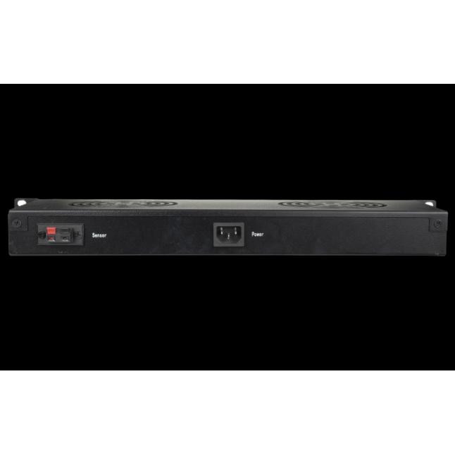 Showgear 2-way 1U Fan Unit Temperature Controlled (Zubehör), Audio Racks + Cases