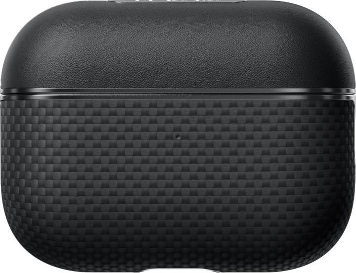 Pitaka Aramid Fiber Magnetic Case Schutzhülle für AirPods 2 Kopfhörer schwarz