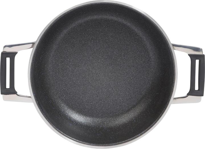 Produktbild Rösle Servierpfanne SILENCE PRO Stahlgrau (24 cm, Bratpfanne, Edelstahl)