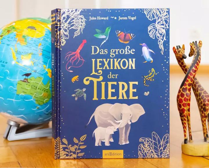 Produktbild Das grosse Lexikon der Tiere (Deutsch, Andreas Jäger, Jarom Vogel, Jules Howard, 2022)