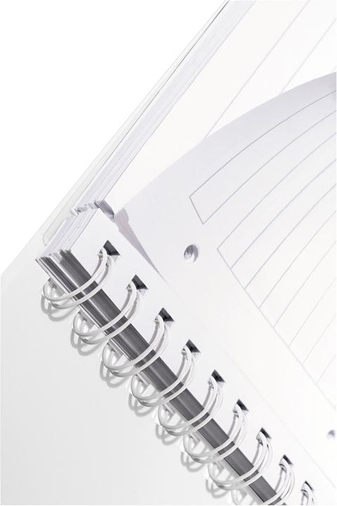 Image du produit Leitz Livre à spirale WOW (A5, À rayures, Couverture souple)