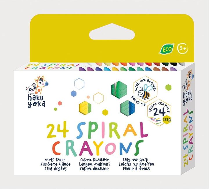 Actual product image Avenir Range Spiral Wax Crayons