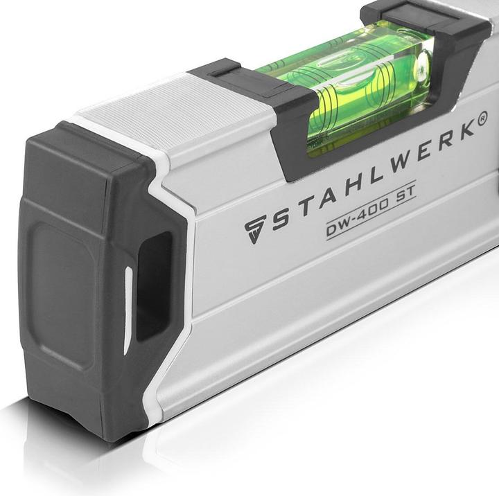 Actual product image Stahlwerk Digital spirit level DW-400 ST made of aluminium with 400 mm length (40 cm)