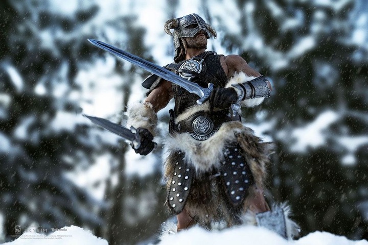 Produktbild Purearts The Elder Scrolls V: Skyrim - Deluxe Dragonborn 1:6 Scale Figure