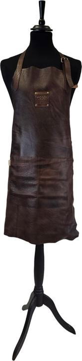 Productafbeelding Finess Finesse Chef schort 63 x 85 cm leer Buffalo Rum (CHEF01301)