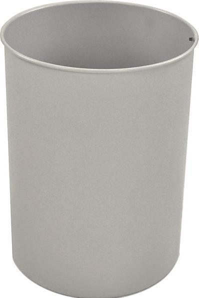 Produktbild kaiserkraft Papierkorb, Metall, rund (30 l)